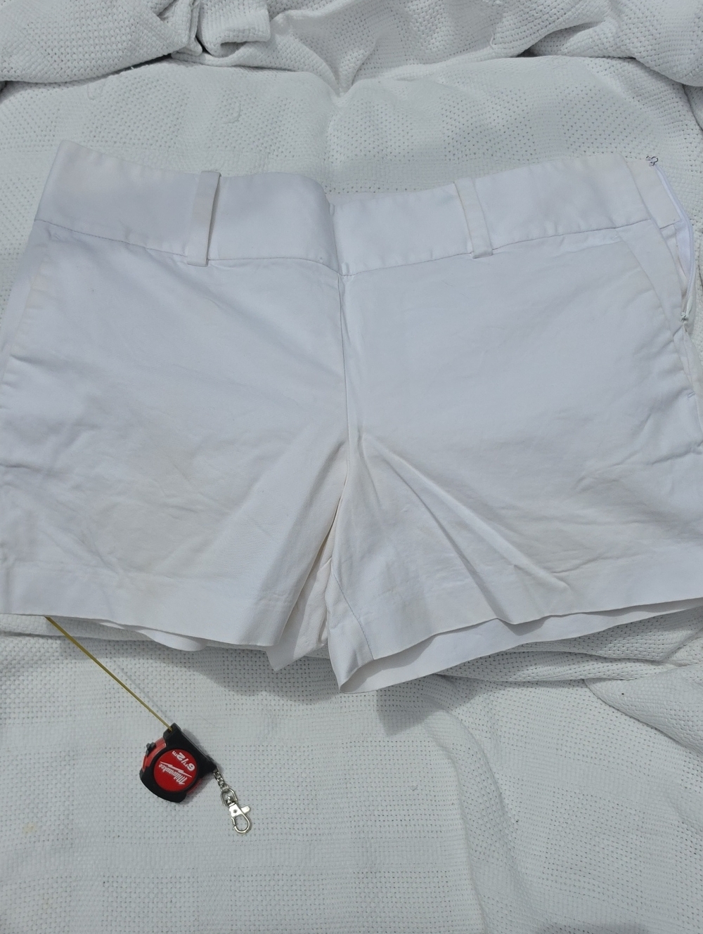 ANN TAYLOR 'City Short' Classic Women's White Shorts